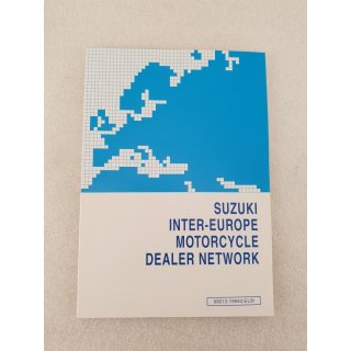 Suzuki Inter-Europe Motorcycle Dealer Network (99013-19940-EUR)