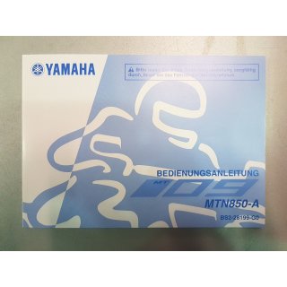 Yamaha Bedienungsanleitung XSR900 