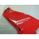 Original Ducati Seitenverkleidung links rot Supersport 750 Desmodue 48210261BA