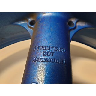 Original Kawasaki Felge Hinterradfelge blau 17x5,50 ZX9 R 41073-1626-E7