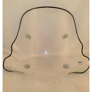 Windschild + Halter Ca. 60cm x 70cm FABBRI Piaggio, versch. Modelle -gebraucht-