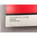 Honda CRF 250X Owners manual Fahrer Wartungshandbuch