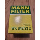 Kraftstofffilter MANN-FILTER WK 842/23 x Mercedes