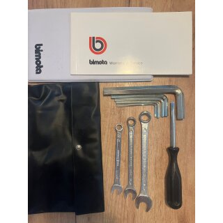 Bimota Bordwerkzeug  mit Garantie Heft und Mappe 215000463  On -board Tool