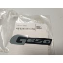 Original BMW Schriftzug Aufkleber grau schwarz G650 GS 46638550059