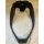 Bimota original Verkleidung Mittelkeil schwarz / rot, schwarz Neu-  504270271